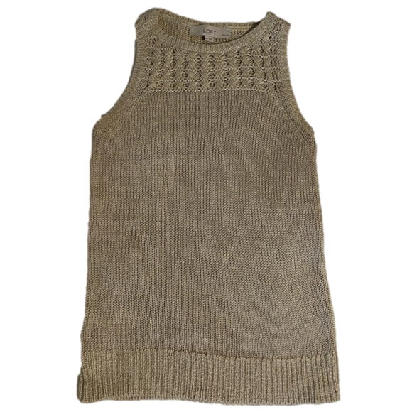 LOFT Sweaters - LOFT PETITES CROCHET SWEATER TOP